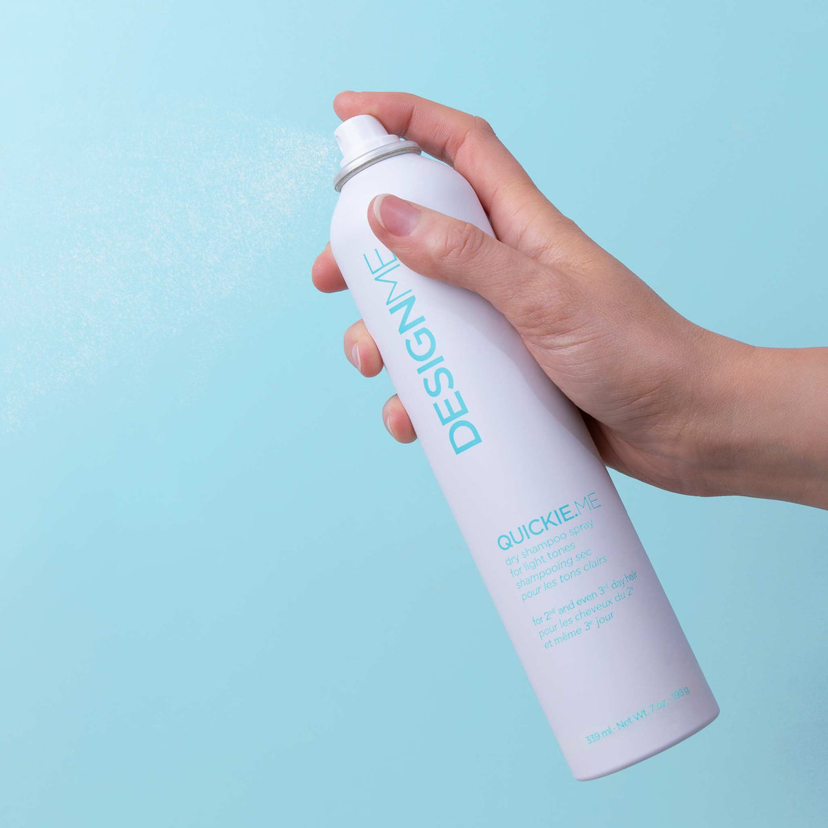 DESIGNME Quickie.ME Dry Shampoo Spray Blondes & Pastels Tones 339ml