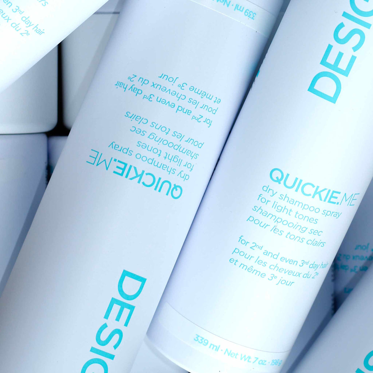 DESIGNME Quickie.ME Dry Shampoo Spray Blondes & Pastels Tones 339ml