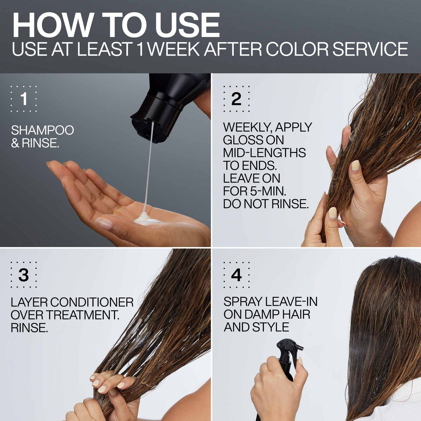 Redken Acidic Color Gloss Heat Protectant Leave-In Treatment 190ml