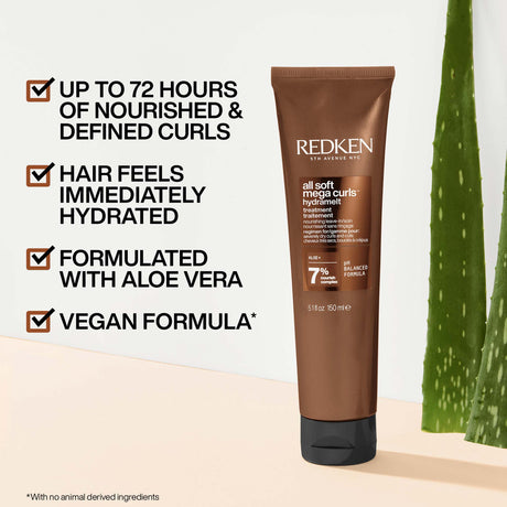 Redken All Soft Mega Curls Hydramelt Leave-In Conditioner 150ml