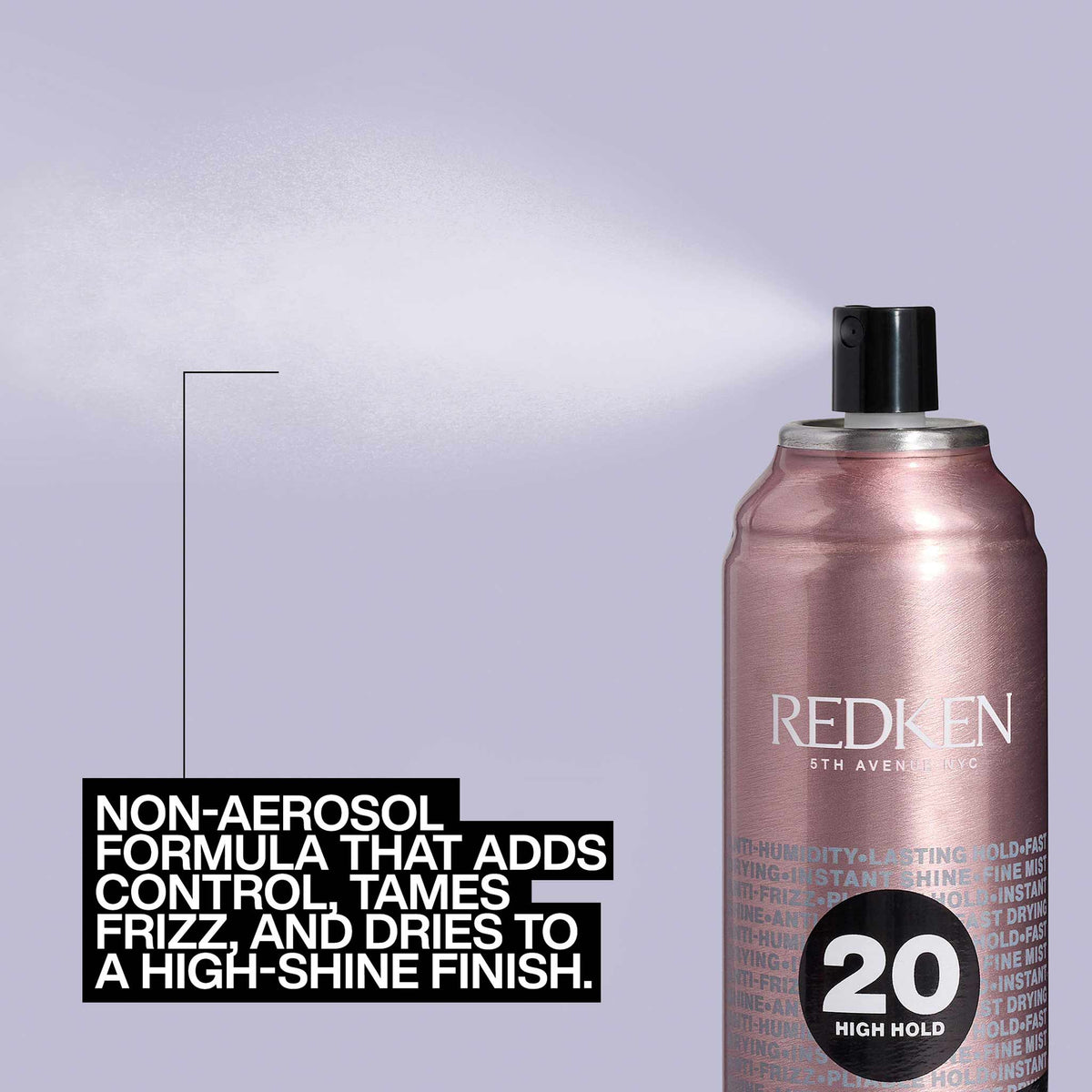 Redken Pure Force Anti-Frizz Hairspray 250ml