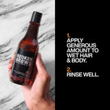 Redken Brews 3 in 1 Shampoo, Conditioner & Body wash 300ml