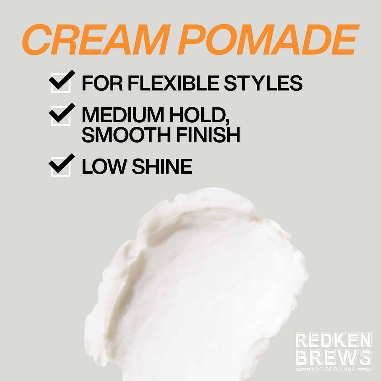 Redken Brews Cream Pomade 100ml