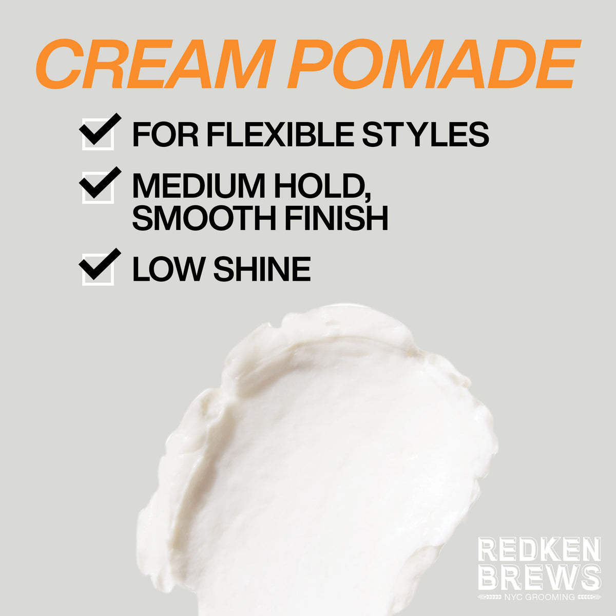 Redken Brews Cream Pomade 100ml