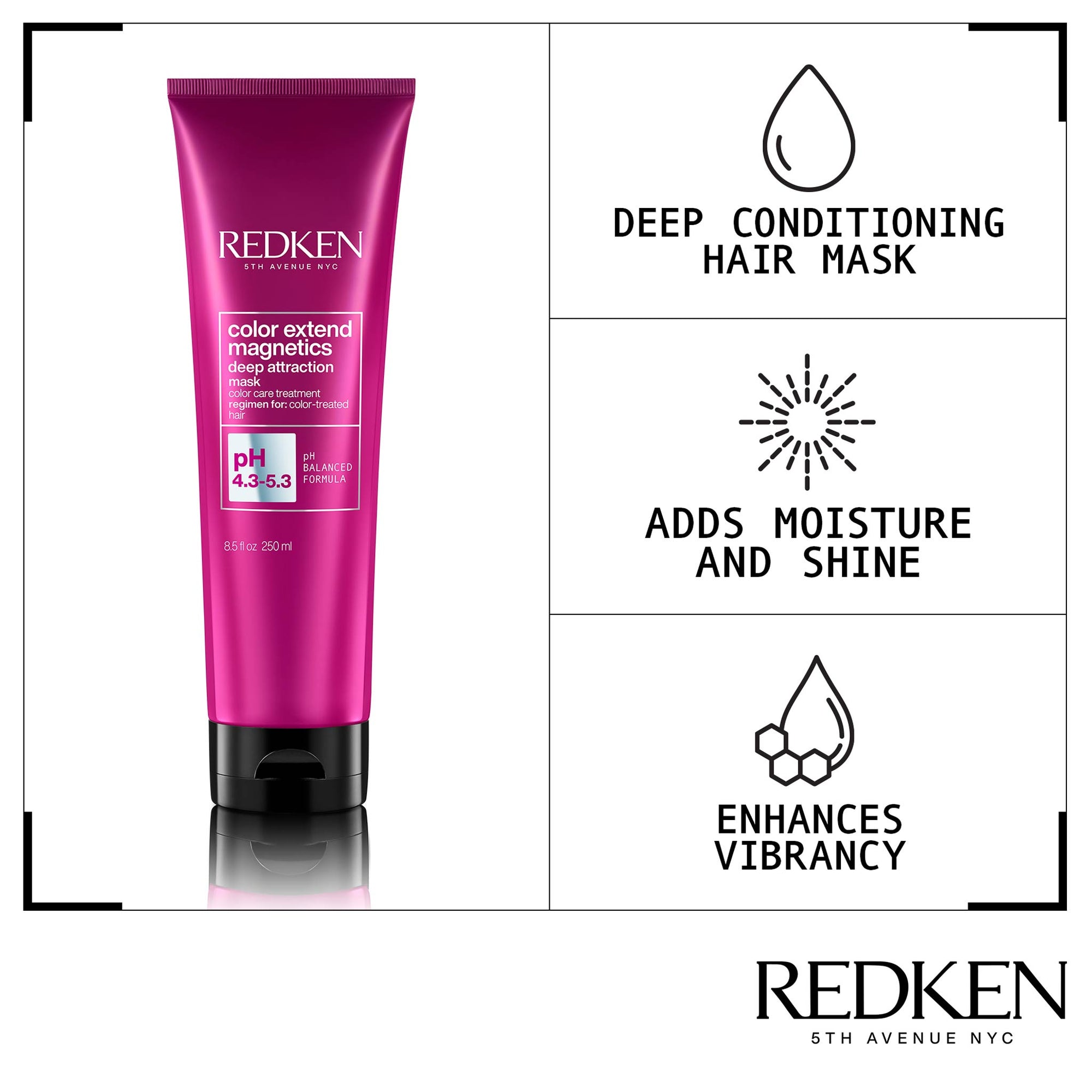 Redken Color Extend Deep Attraction Masque 250ml - Shop online | Retail Box