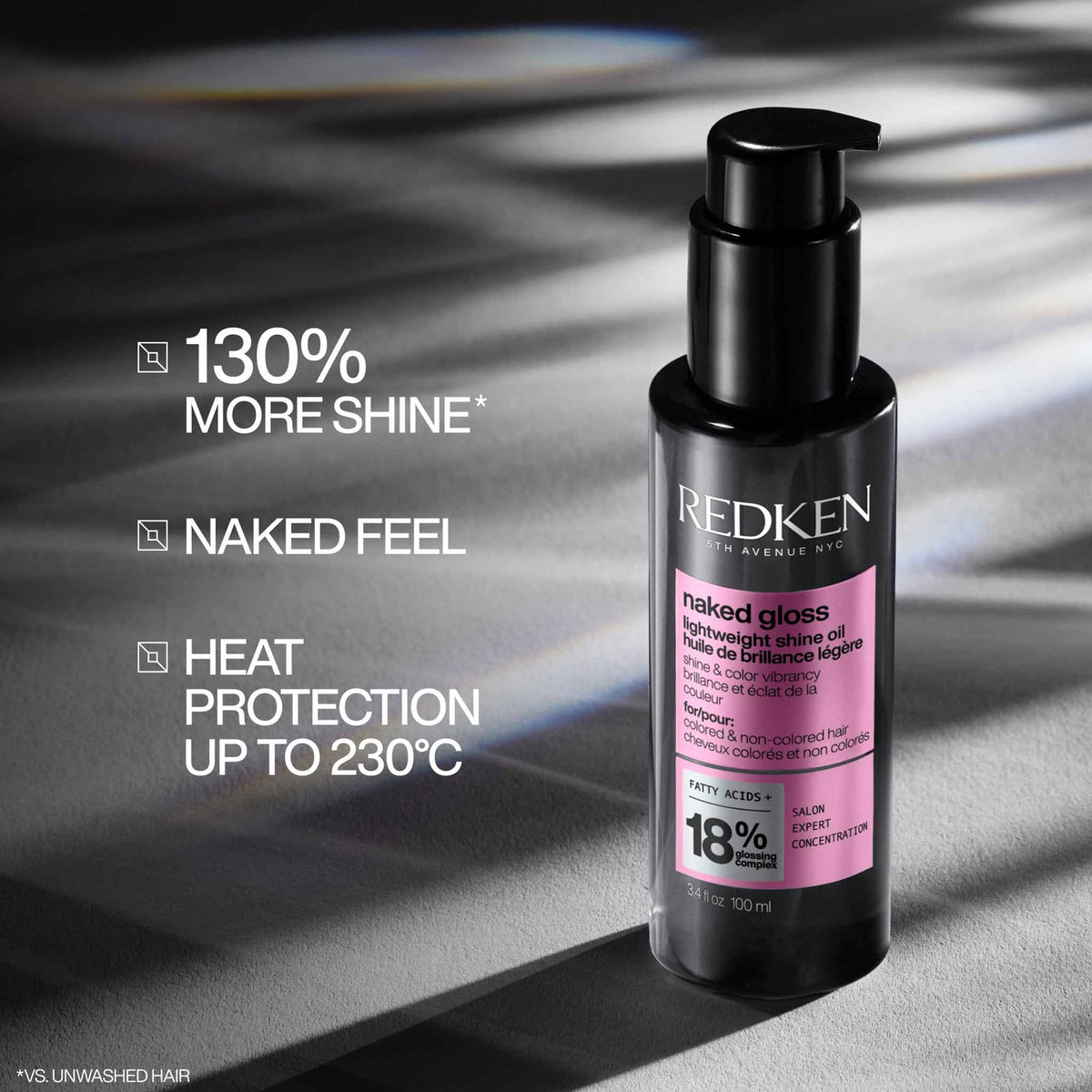 Redken Acidic Color Gloss Naked Gloss Lightweight Shine Oil 100ml