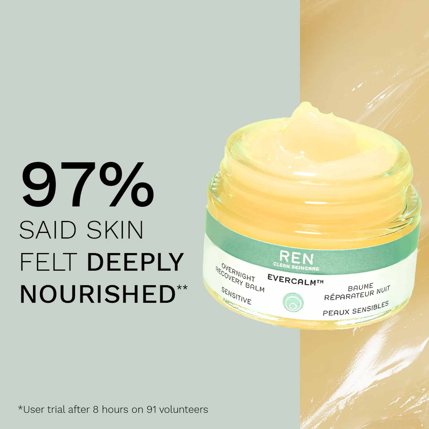 REN EverCalm Overnight Recovery Balm 30ml