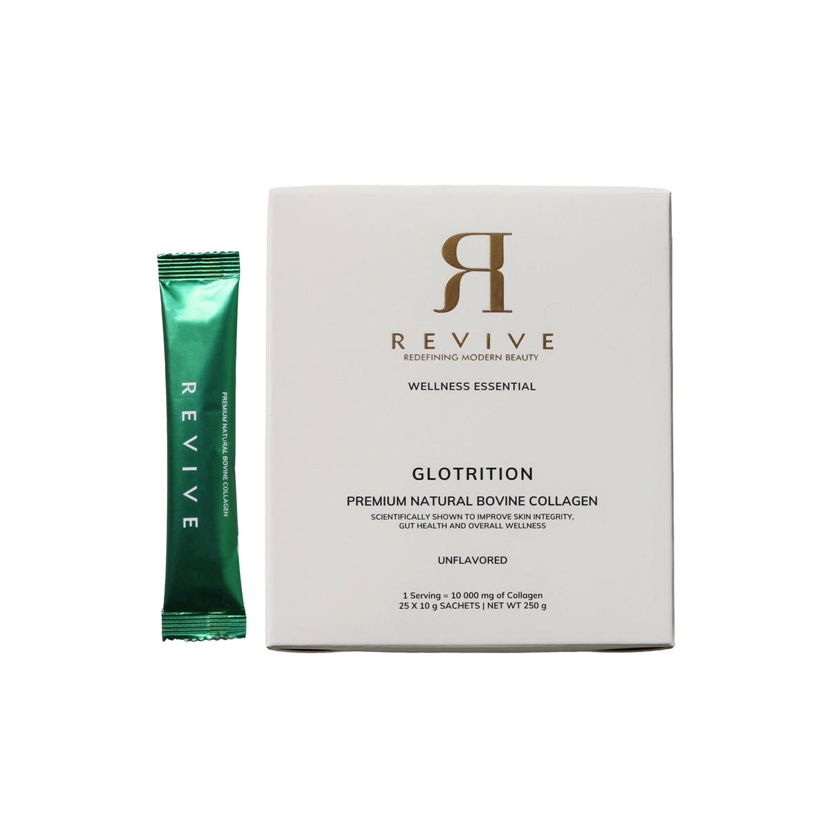 Revive Glotrition - Natural Bovine Collagen On-The-Go Box (Sachets)