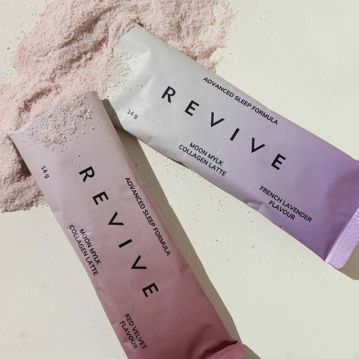 Revive Moon Mylk Collagen Latte - Advanced Sleep Formula Latte - Red Velvet