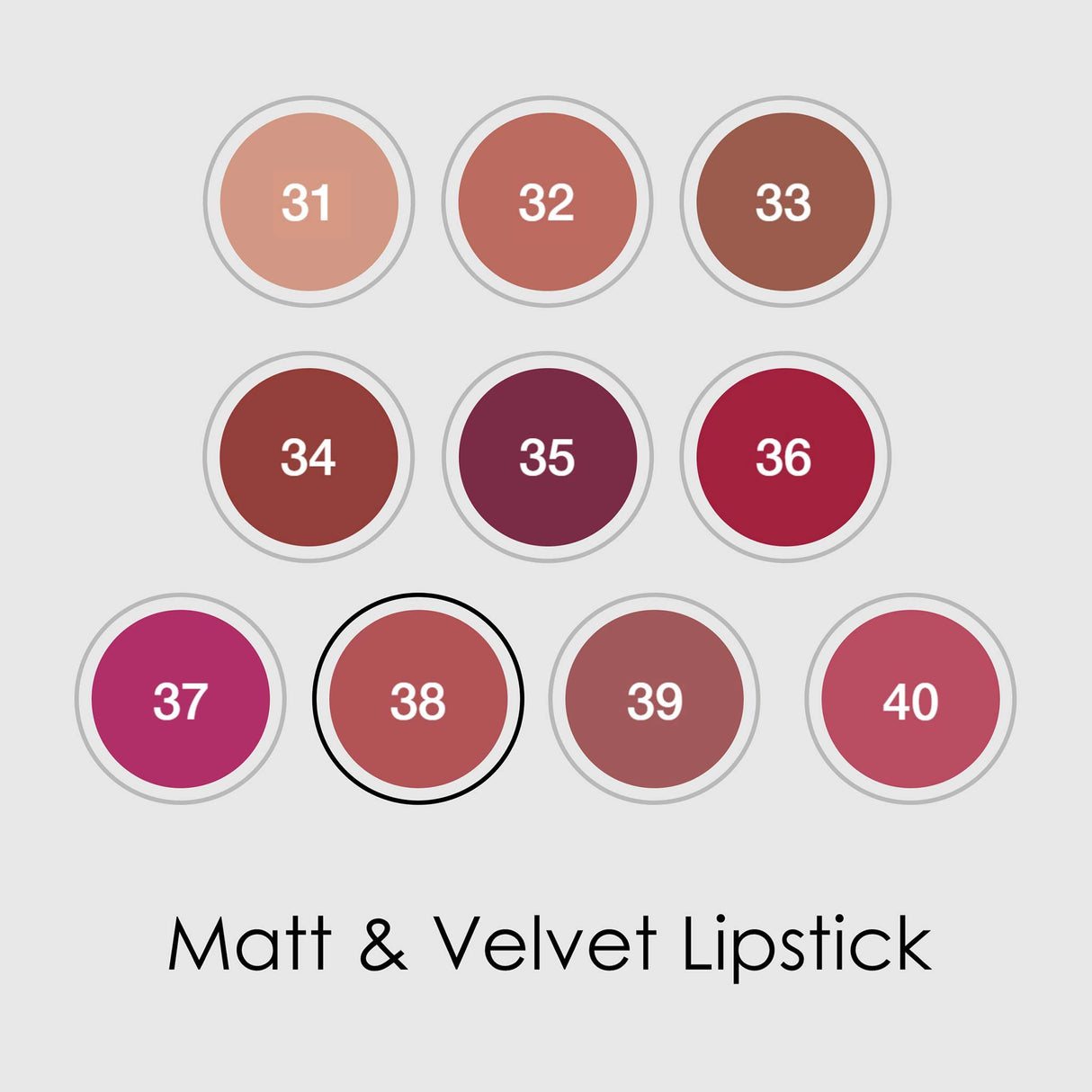 RVB Lab Matt and Velvet Lipstick