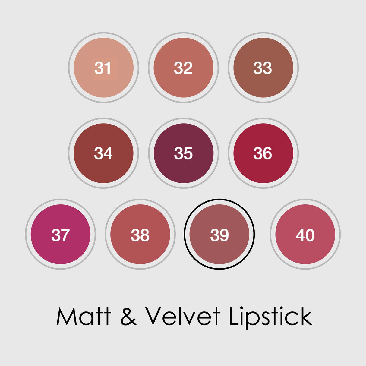 RVB Lab Matt and Velvet Lipstick