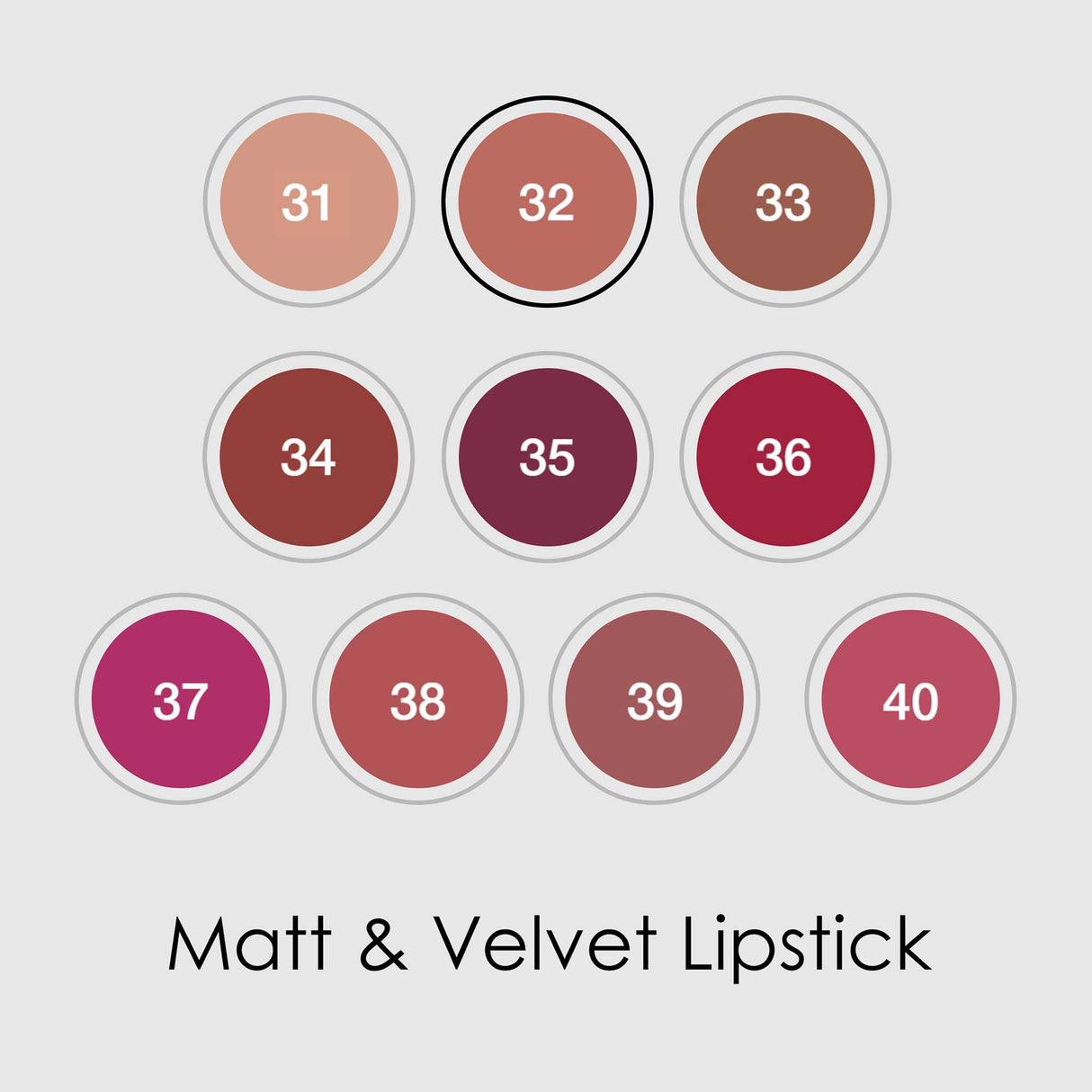 RVB Lab Matt and Velvet Lipstick
