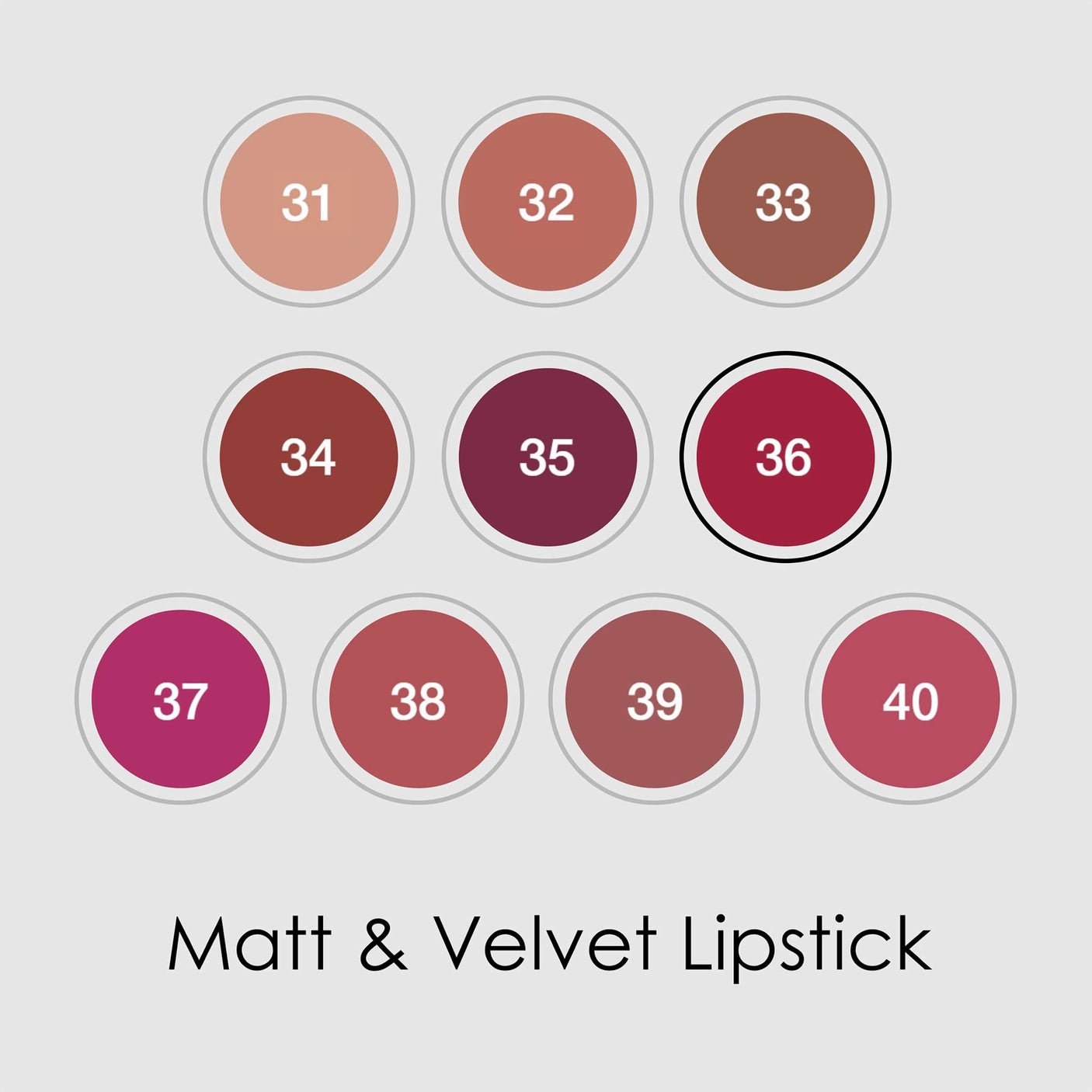 RVB Lab Matt and Velvet Lipstick