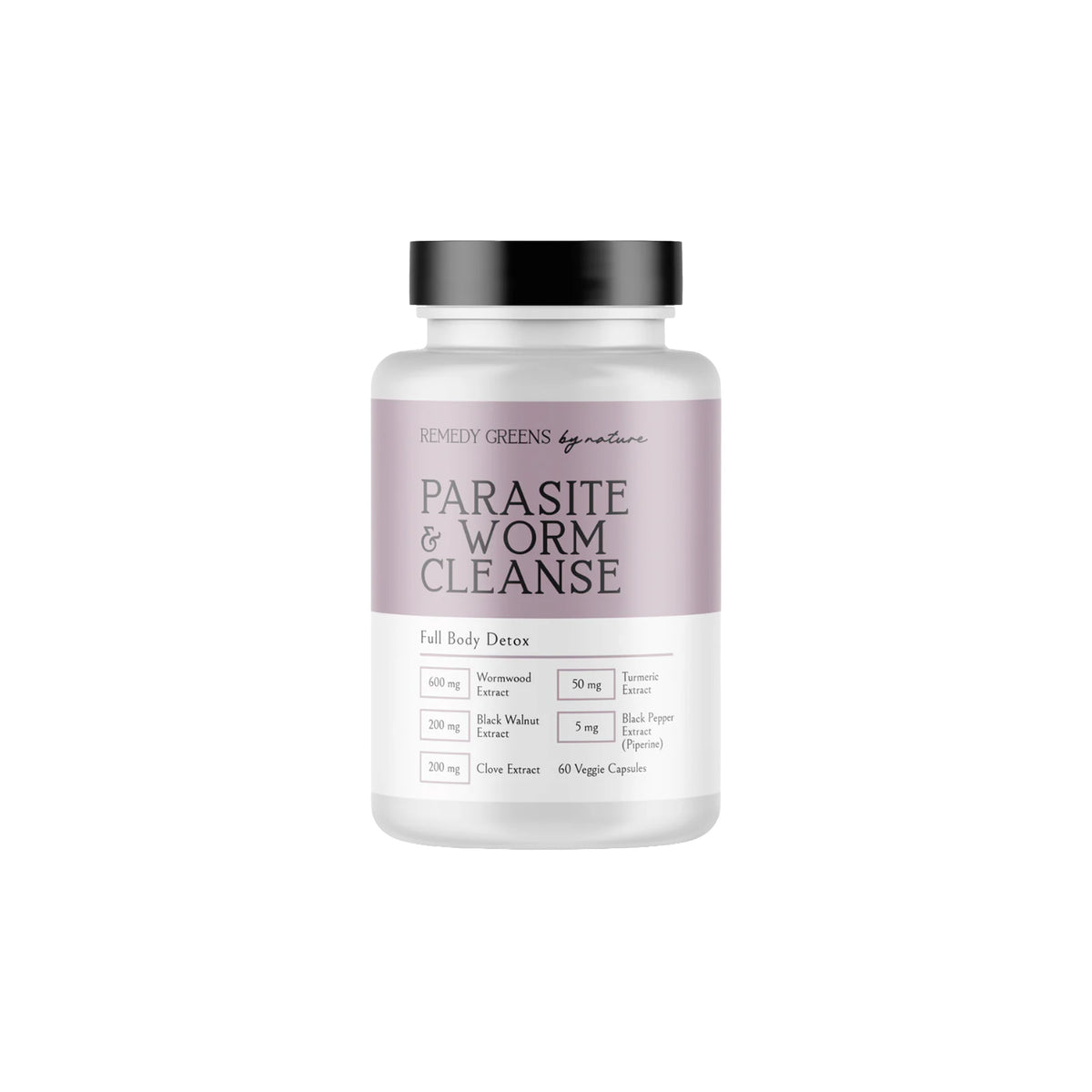 Remedy Greens Parasite Cleanse 60's