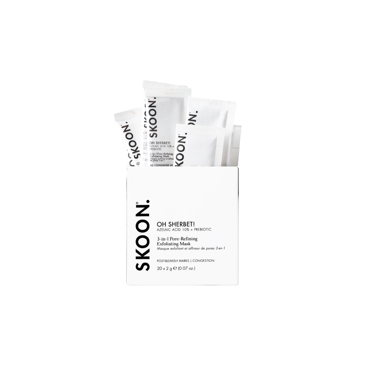 OH SHERBET 3-in-1 Pore-Refining Exfoliating Mask 2gx20