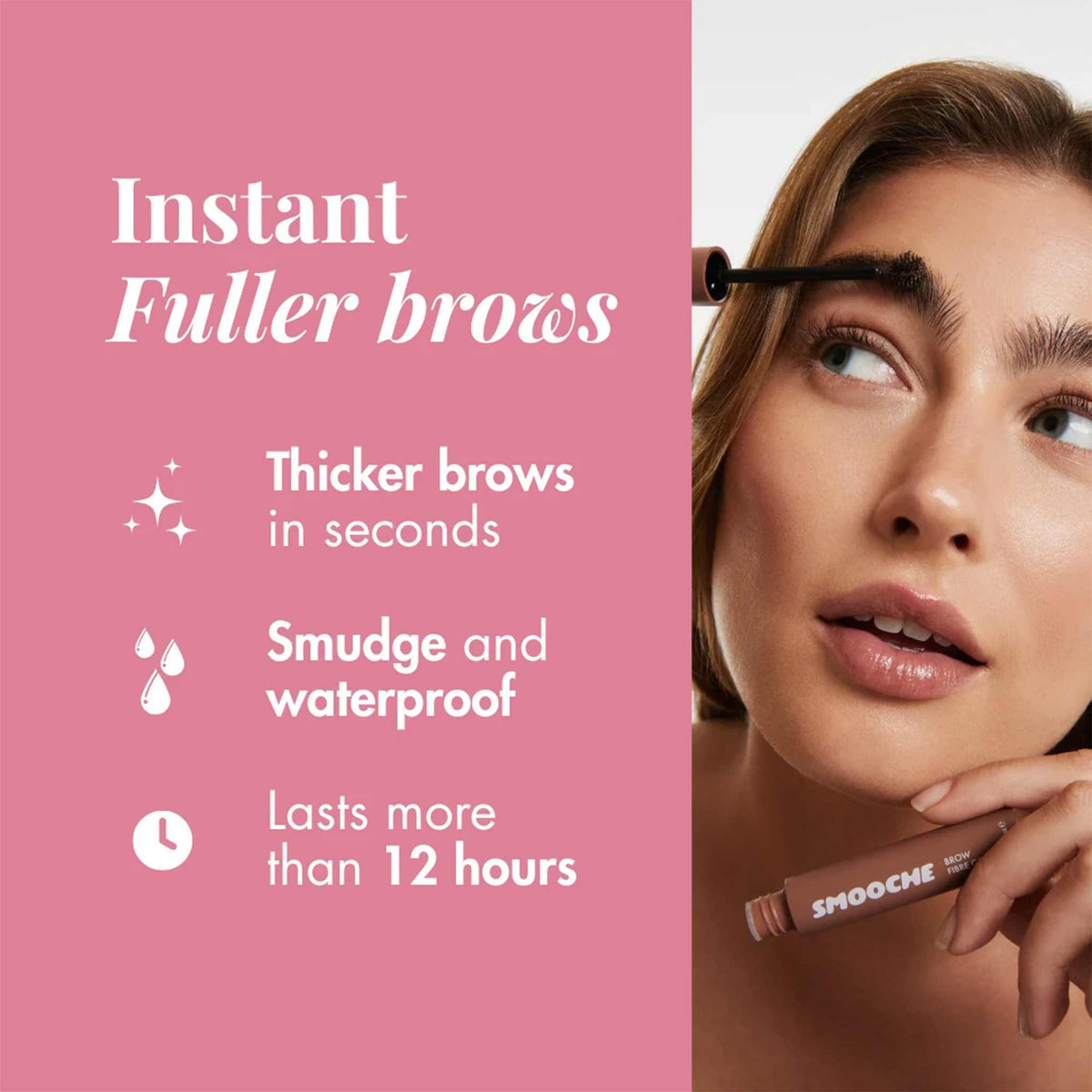 Smooche Fibre Brow Gel Dark Brown