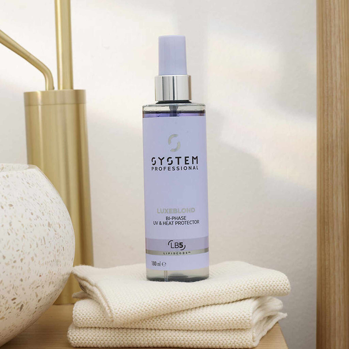 System Professional LuxeBlond Bi-Phase UV & Heat Protector 180ml