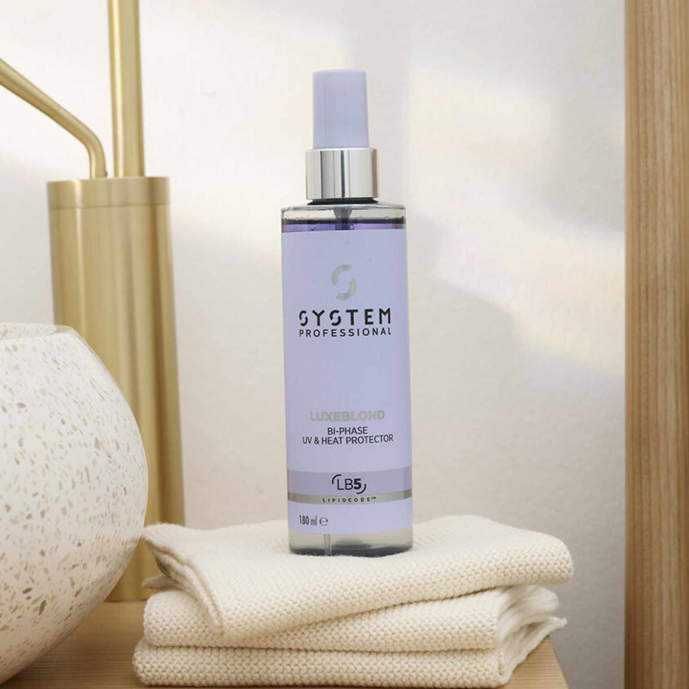 System Professional LuxeBlond Bi-Phase UV & Heat Protector 180ml