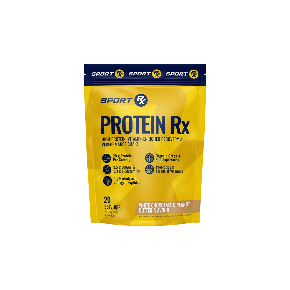 Protein RX - White Chocolate & Peanut Butter 800g