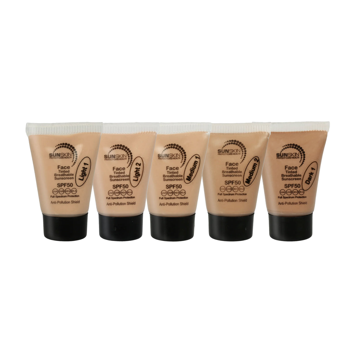 SunSkin UV DERM FACE SPF50 Tinted Sunscreen - 5ml TRIAL Size
