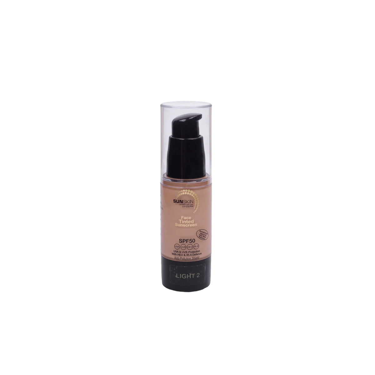 SunSkin UV DERM FACE SPF50 Tinted Sunscreen 30ml