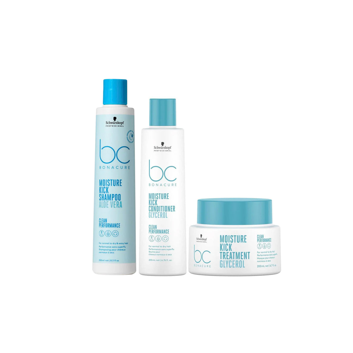 Schwarzkopf BC Moisture Kick Trio