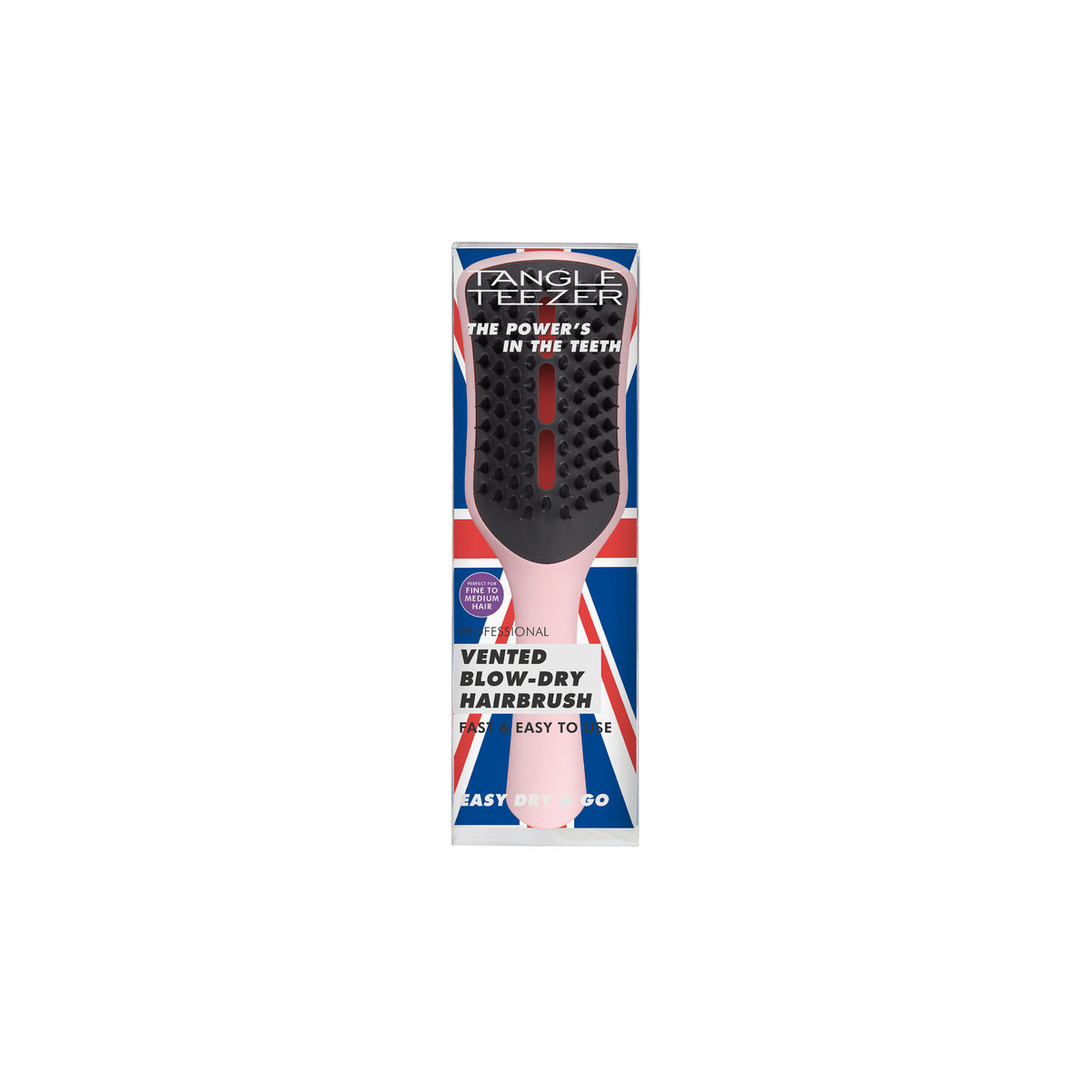 Tangle Teezer Easy Dry & Go Dusty Pink / Black