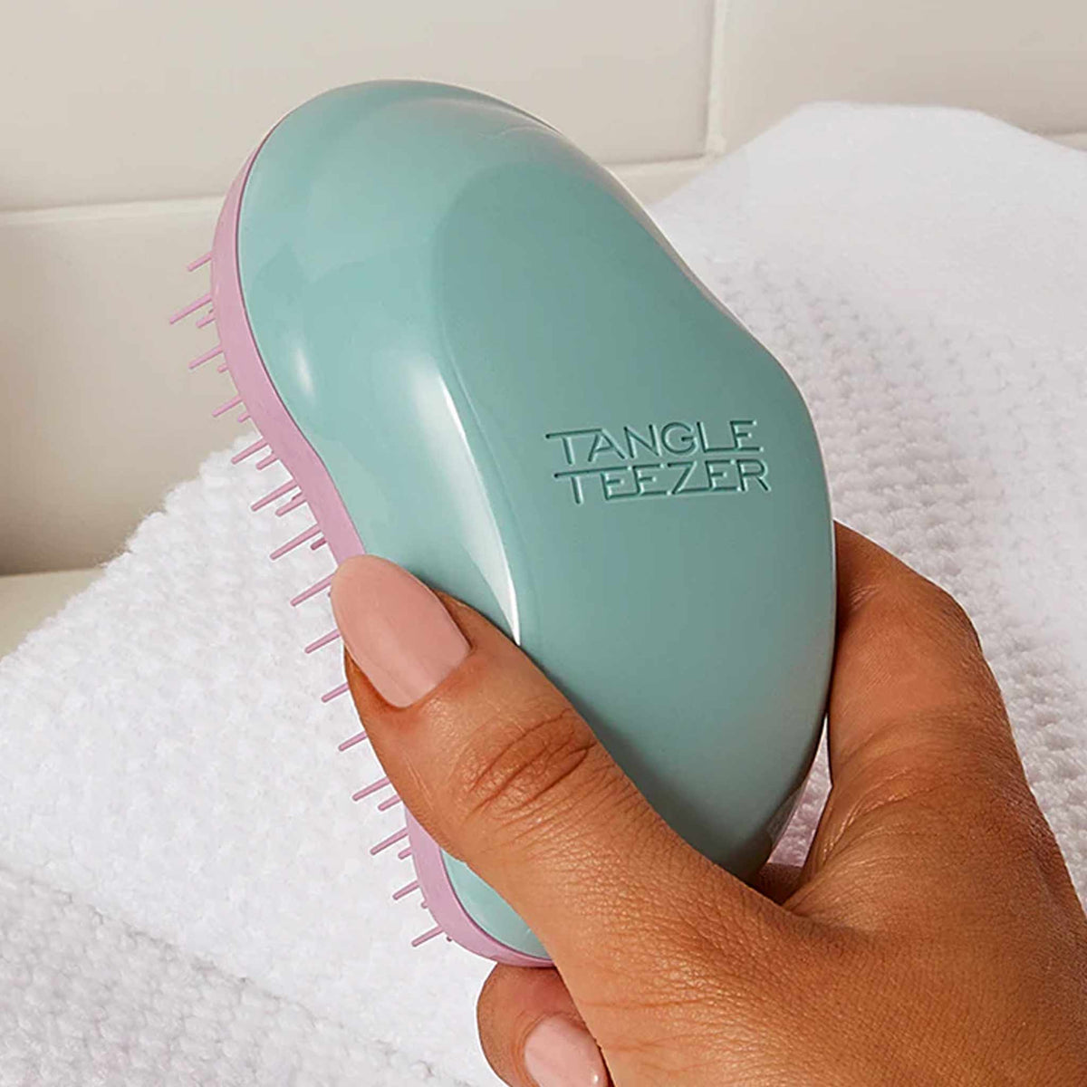Tangle Teezer Original Mini Marine Teal & Rosebud