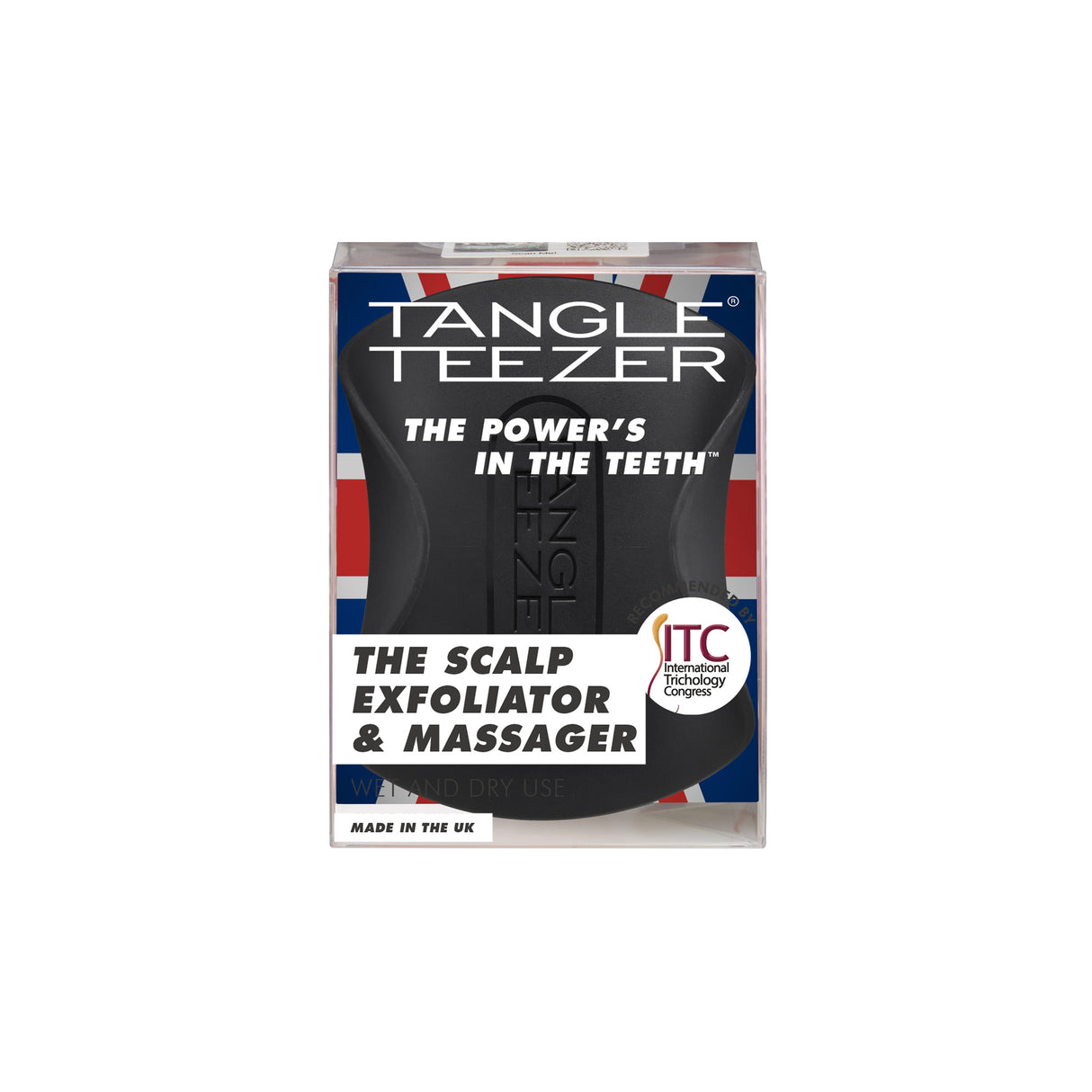 Tangle Teezer Scalp Exfoliator & Massager Black