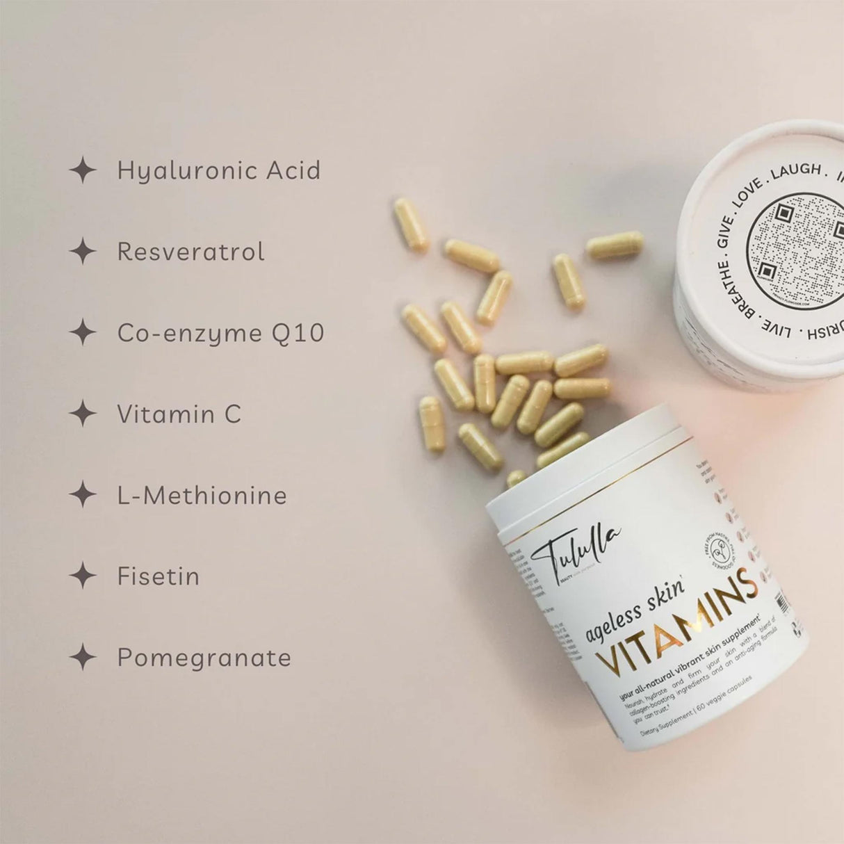 Tululla Ageless Skin Vitamin Capsules