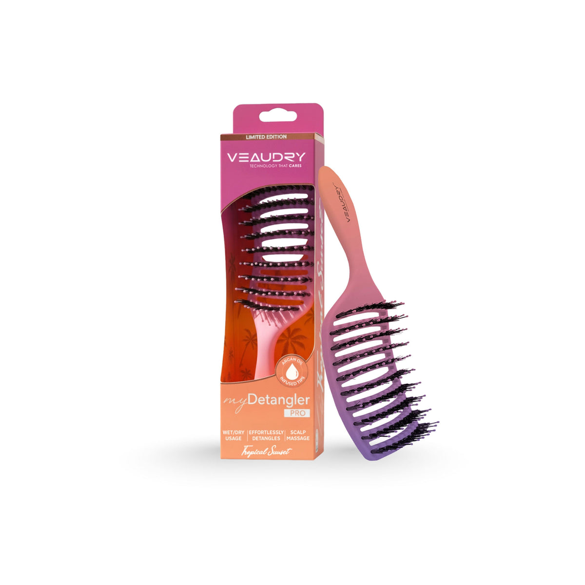 Veaudry myDetangler Pro - Tropical Sunset