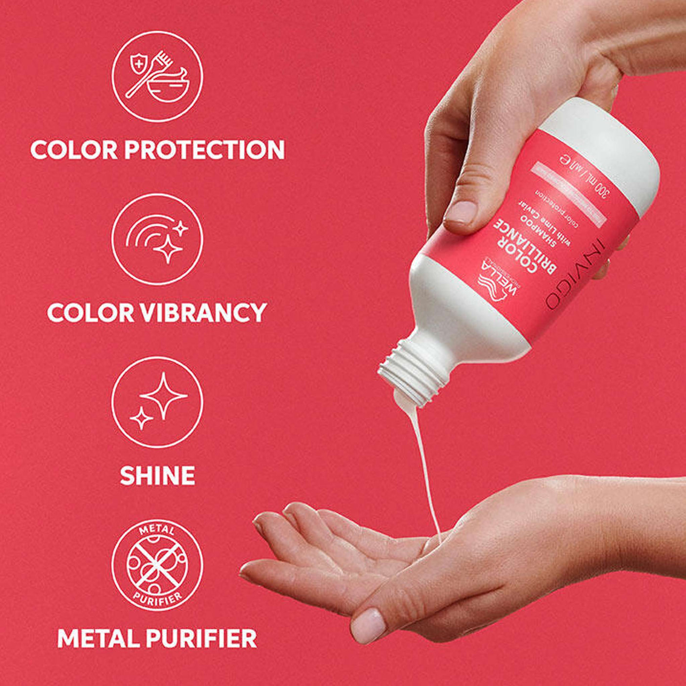 Wella Invigo Color Brilliance Shampoo 300ml Fine