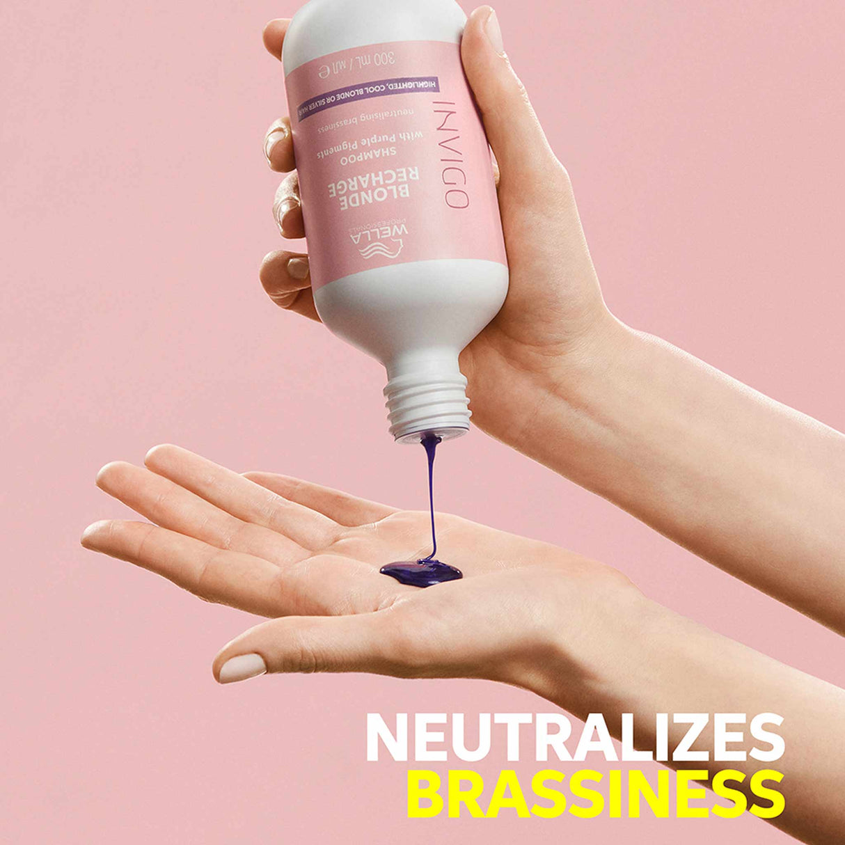 Wella Professionals Invigo Blonde Recharge Cool Blonde Shampoo 300ml