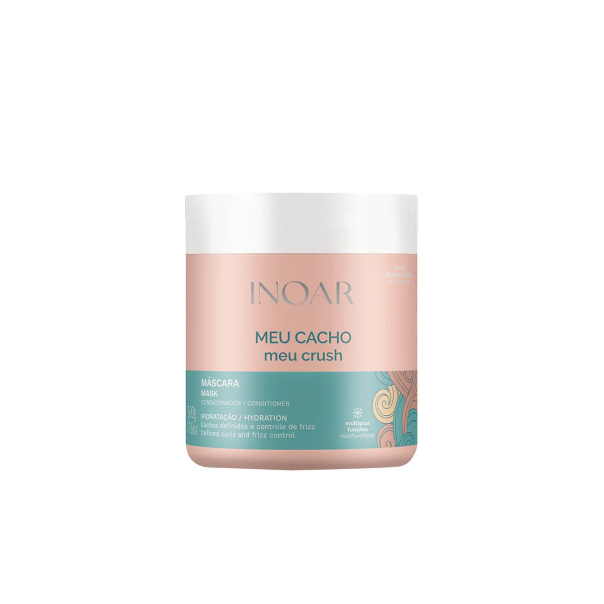 INOAR My Curl My Crush Multi-Functional Mask 500ml