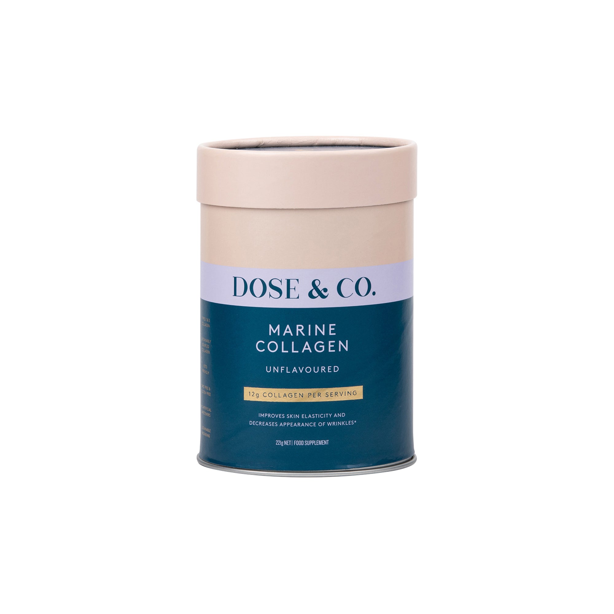 Dose & Co Pure Marine Collagen Peptides - Shop Online | Retail Box