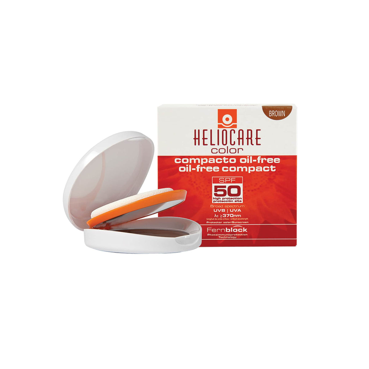 Heliocare Compact Oil Free SPF 50 10g - Shop Online | Retail Box