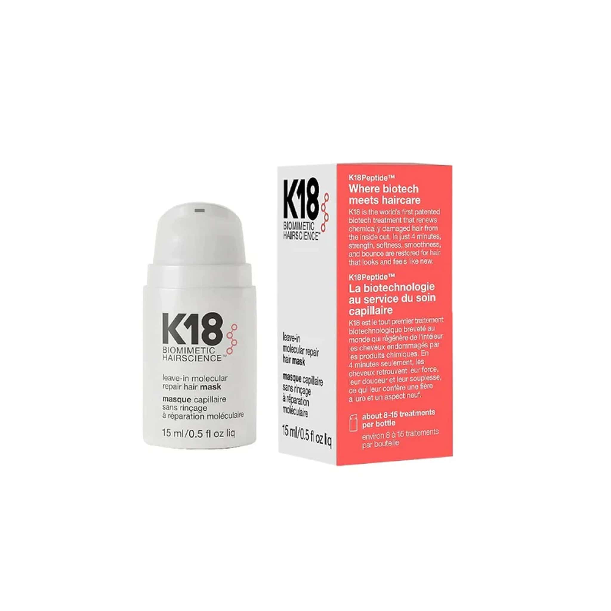 K18 Leave-in Molecular Repair Hair Mask | Haircare Product
