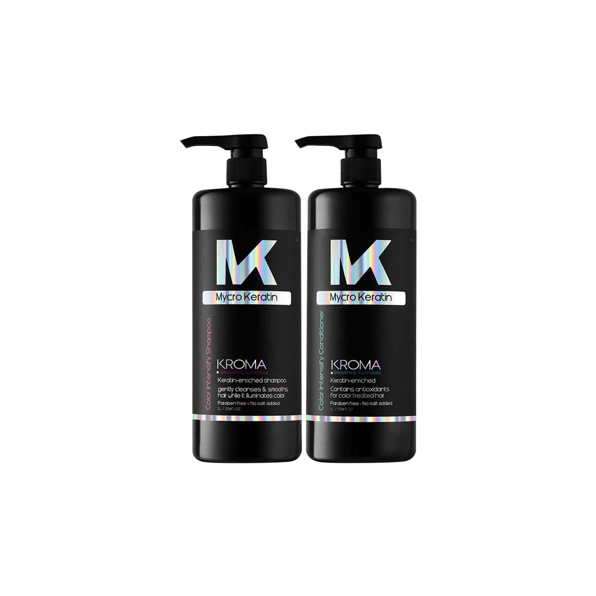 Mycro Keratin Kroma Color Shampoo and Conditioner 1L