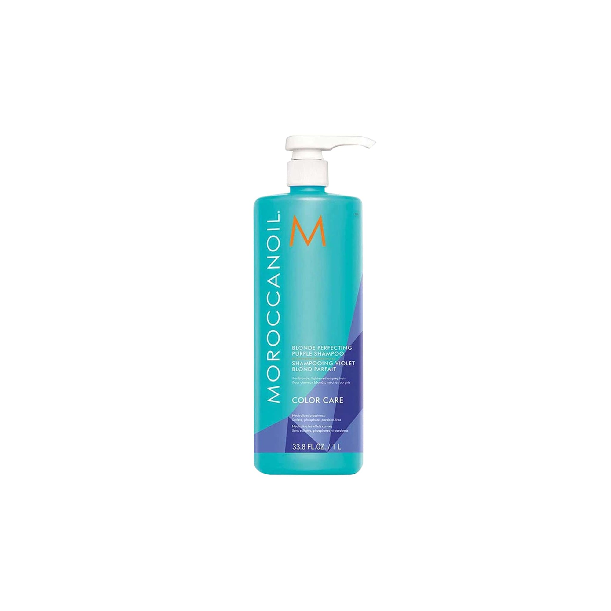 Moroccanoil Blonde Purple Shampoo - Shop Online | Retail Box