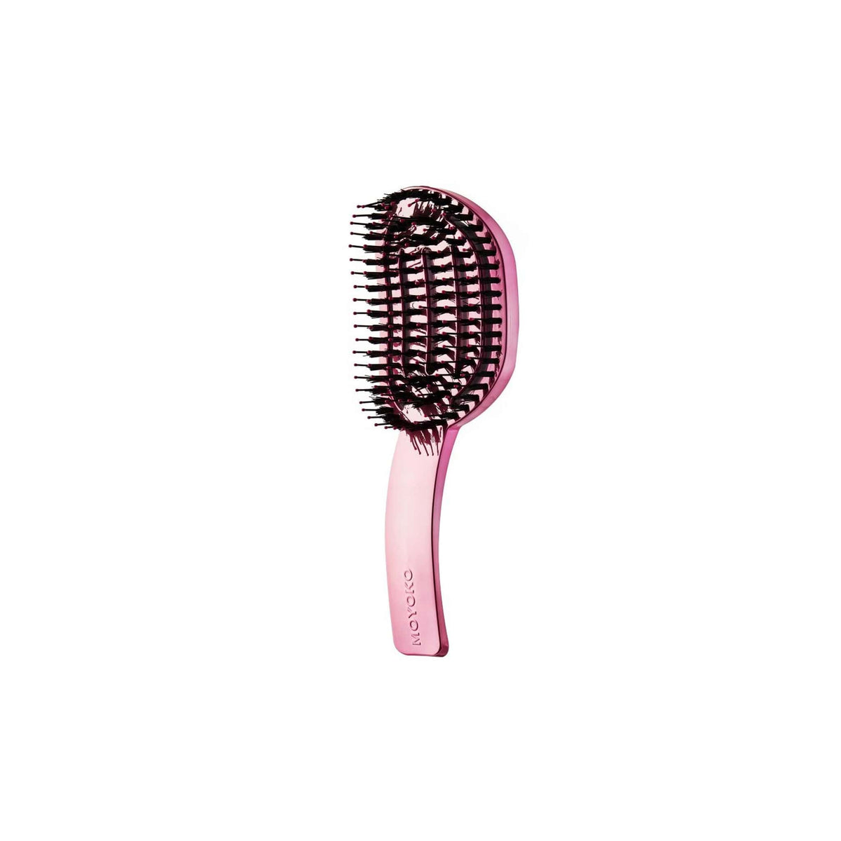 Mycro Keratin Moyoko Hailo Detangling Brush – Pink Chrome