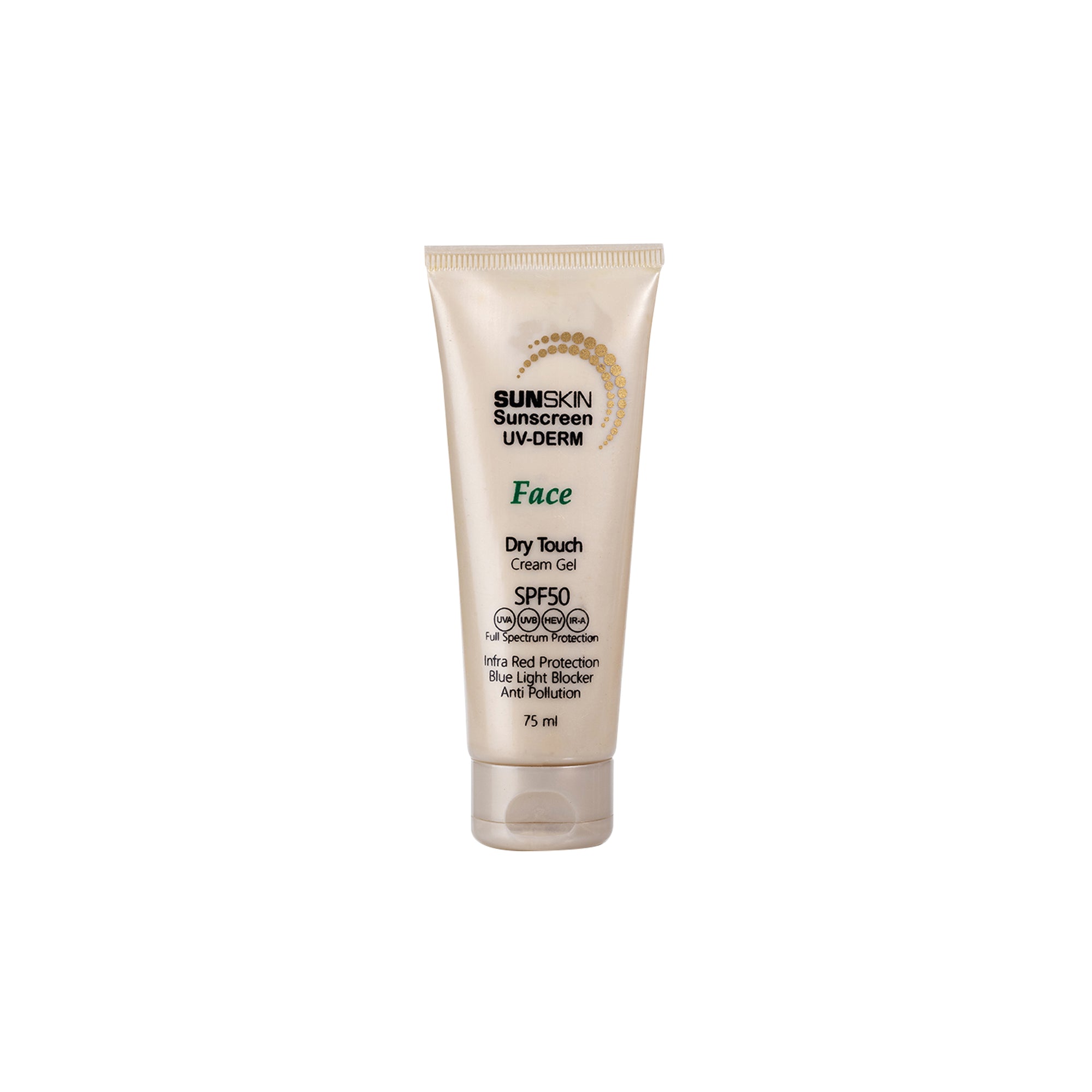 SunSkin UV-DERM Plus SPF50 FACE Anti-Ageing Cream-Gel 75ml