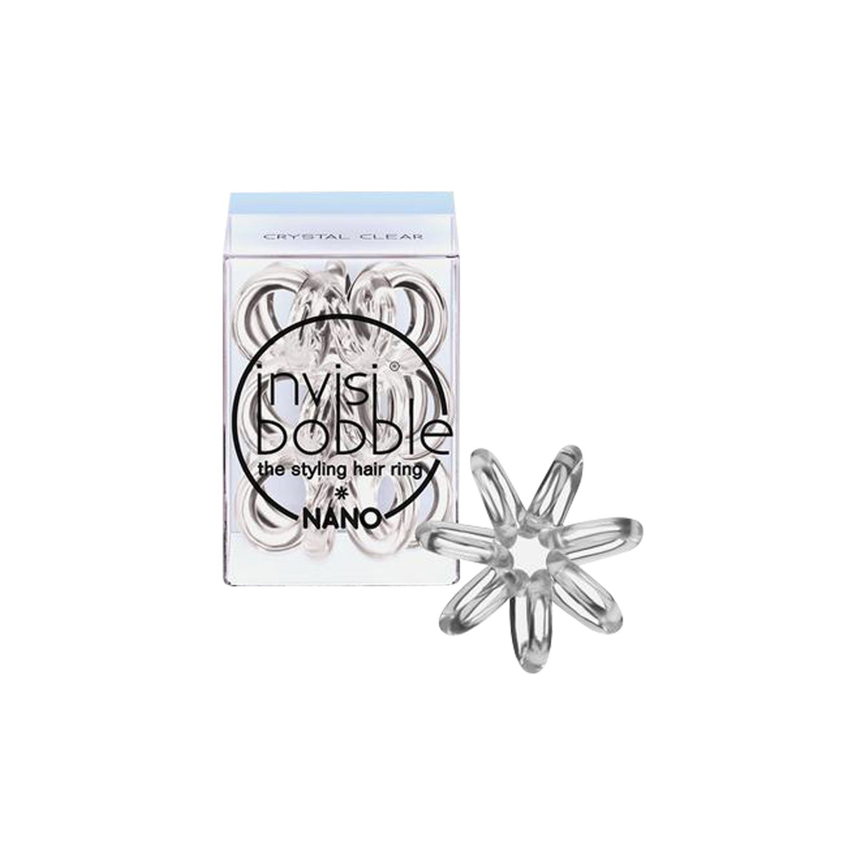 Invisibobble Nano Crystal Clear Hair Rings