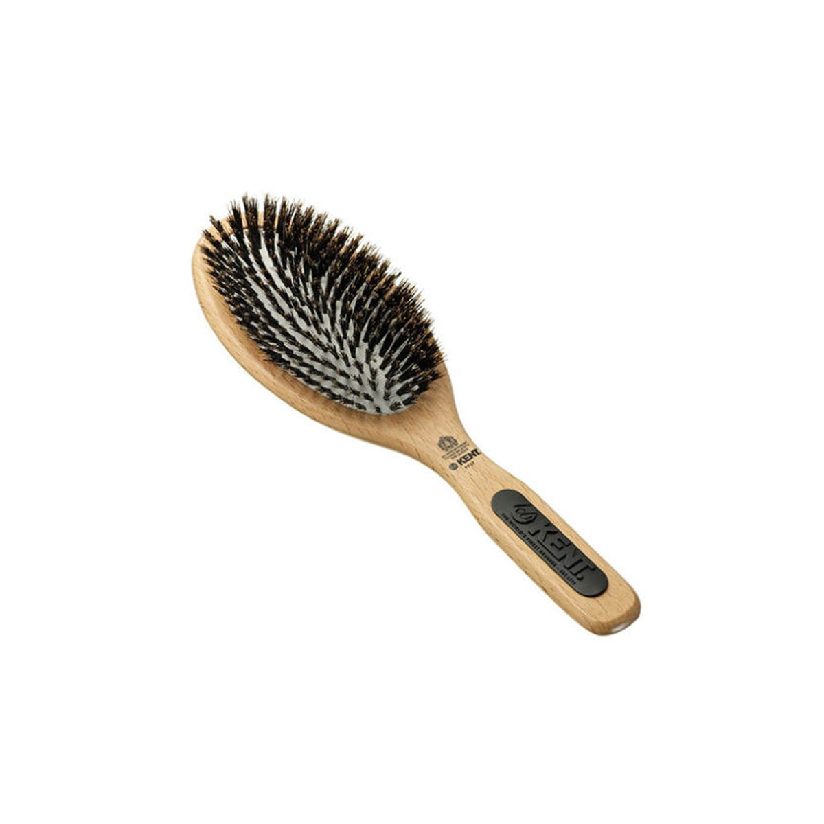 Kent Large Rubber Cushion Brush With Boar Bristle PF07