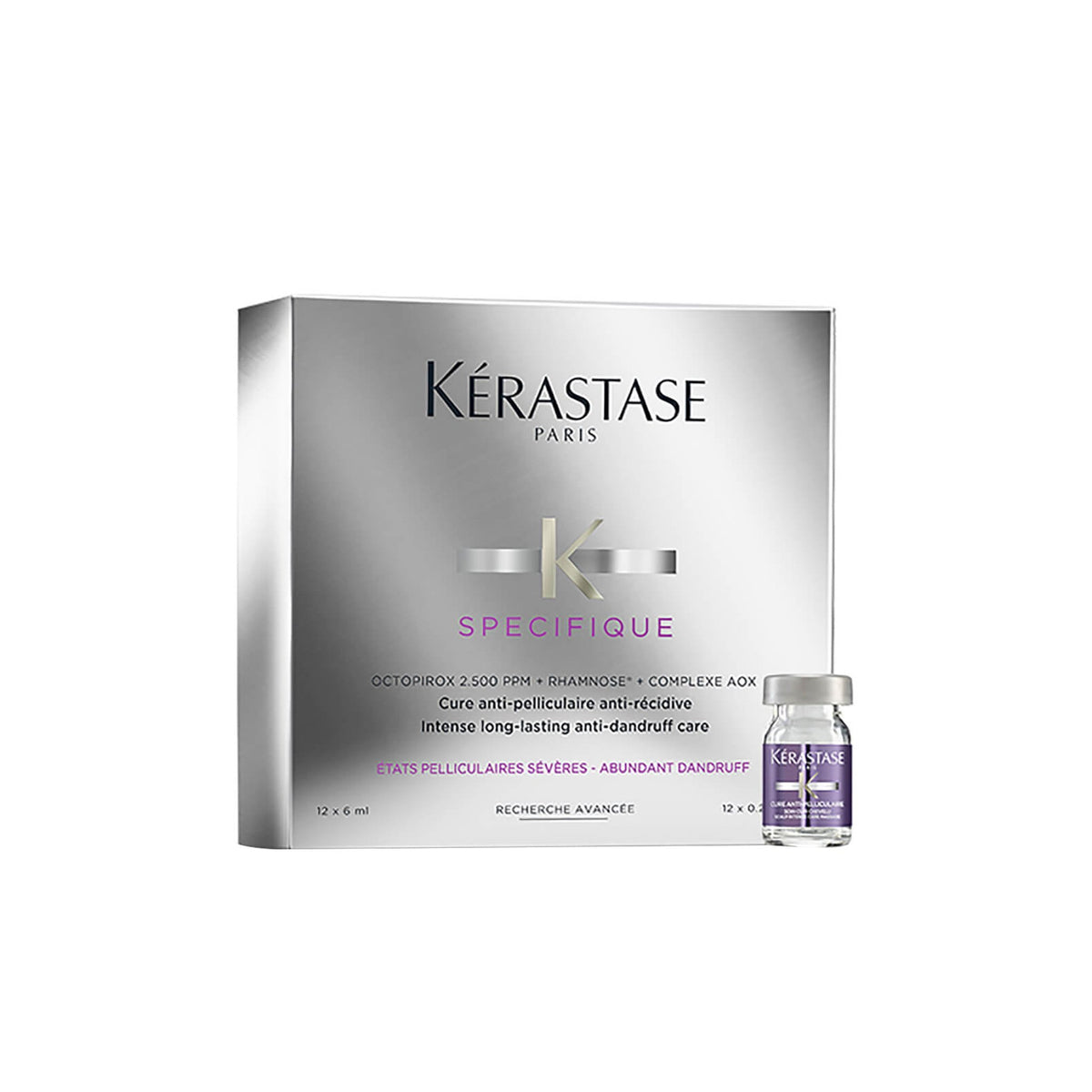 Kerastase Specifique Cure Anti-Pelliculaire Anti-Recidive Treatment 12 X 6ml - Shop online | Retail Box
