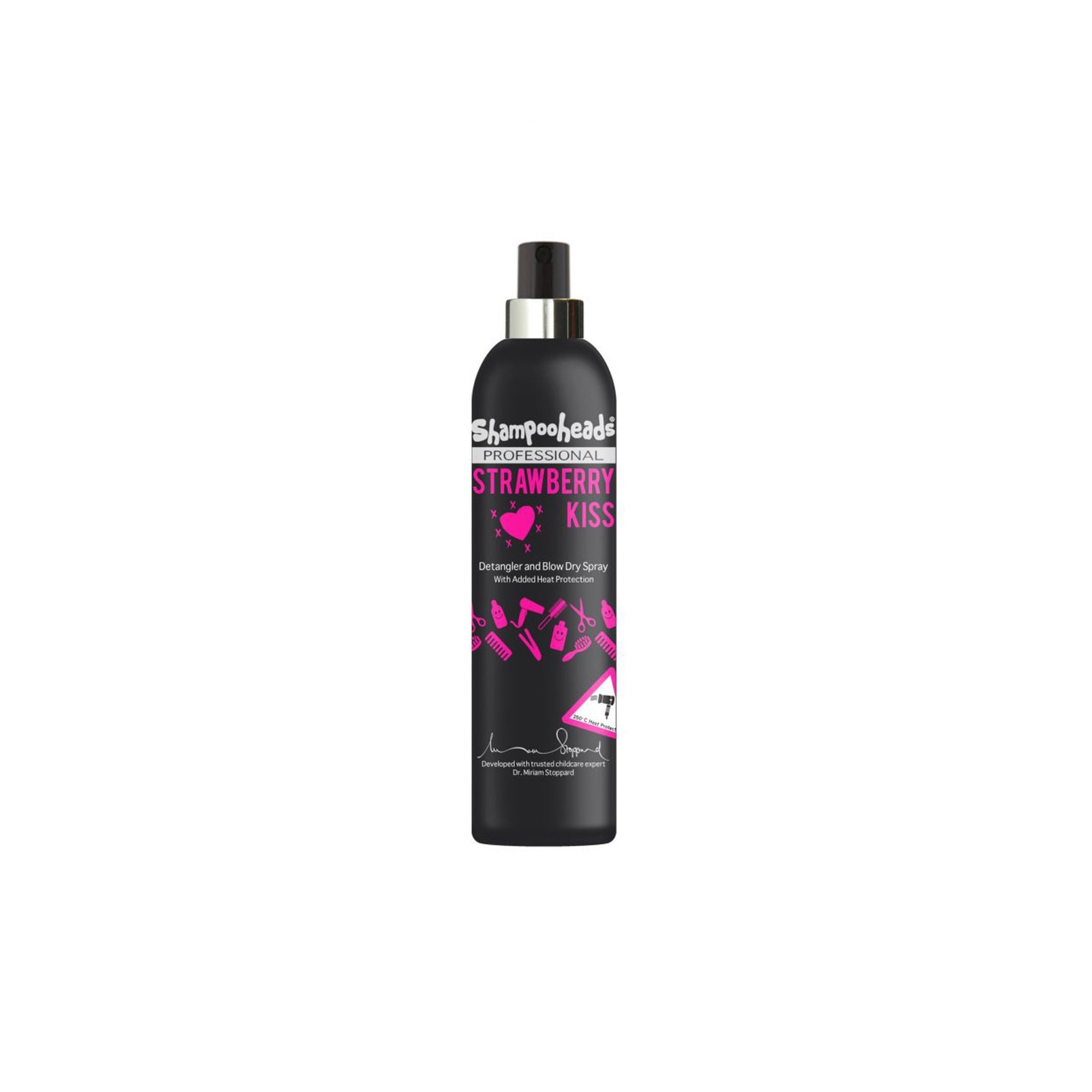 Shampooheads Strawberry Kiss Detangler & Blow Dry Spray  200ml